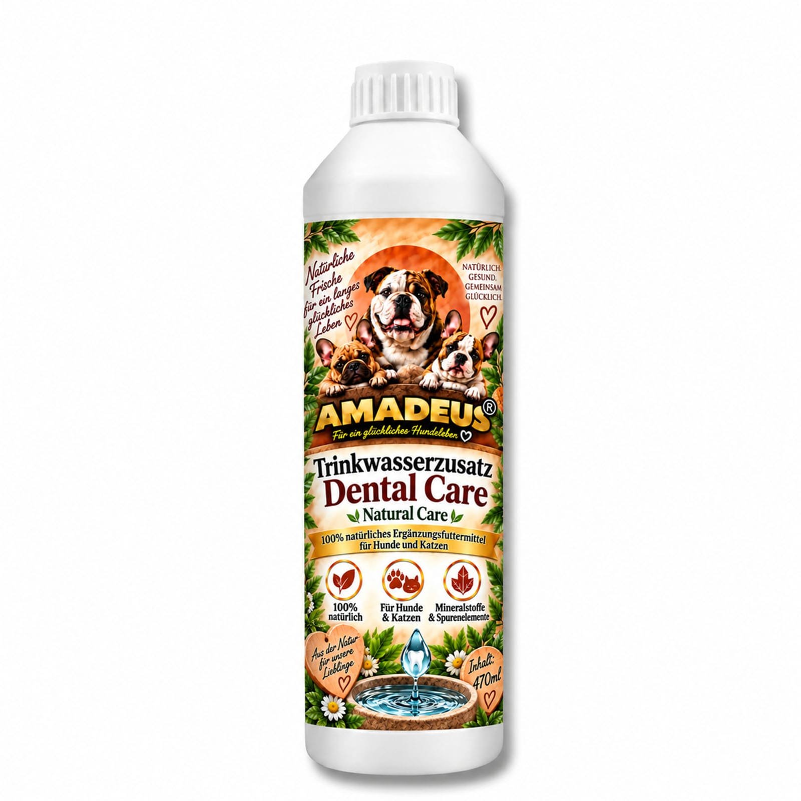 Amadeus Trinkwasserzusatz Dental Care 470 ml