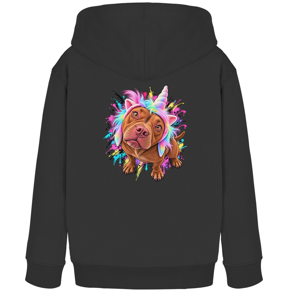 Mila Original - Unicorn - Kids Organic Hoodie – Bild 2