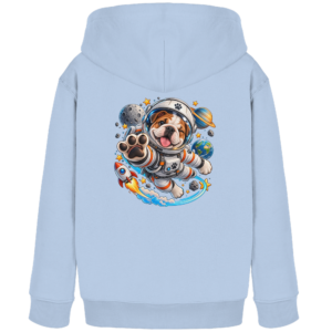 Space Pup - Kids Organic Hoodie