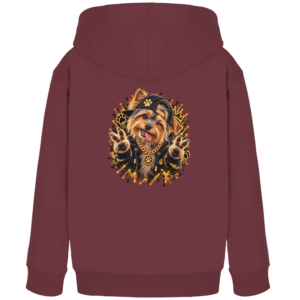 Yorkshire Terrier - Funny - Kids Organic Hoodie