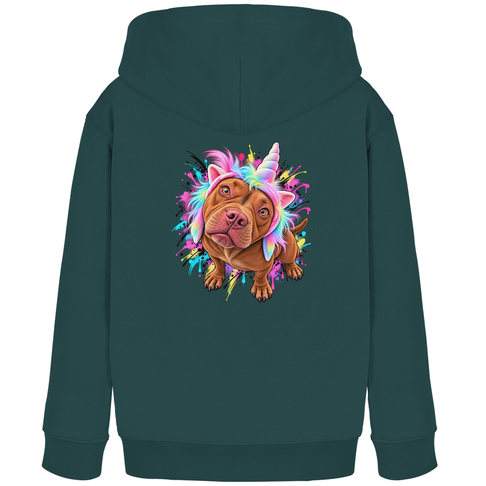 Mila Original - Unicorn - Kids Organic Hoodie – Bild 9