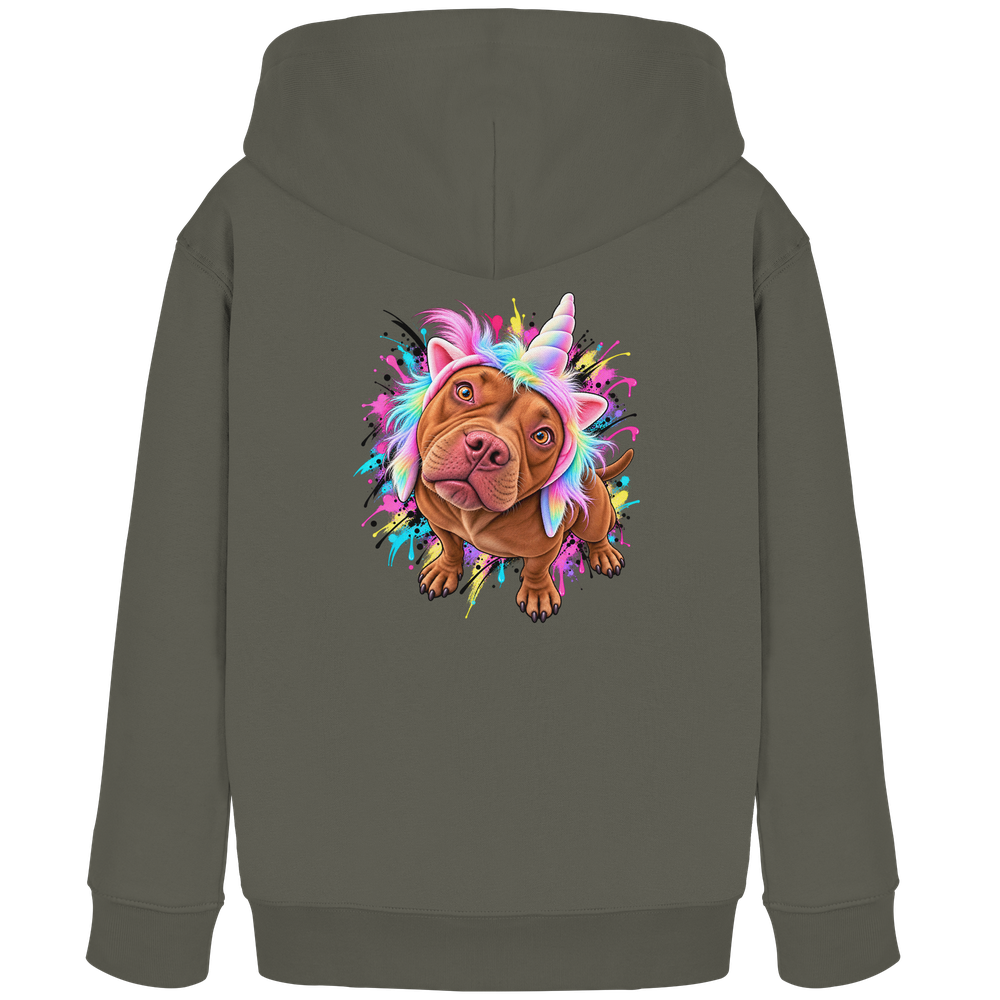 Mila Original - Unicorn - Kids Organic Hoodie – Bild 5