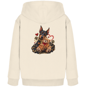 Dobermann - Cuddle - Kids Organic Hoodie