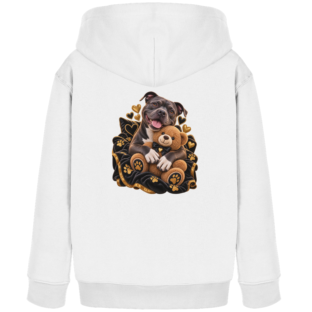 Staffordshire Bullterrier - Cuddle - Kids Organic Hoodie