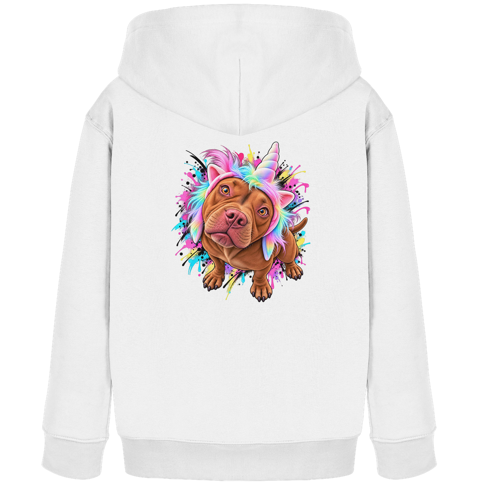 Mila Original - Unicorn - Kids Organic Hoodie – Bild 3