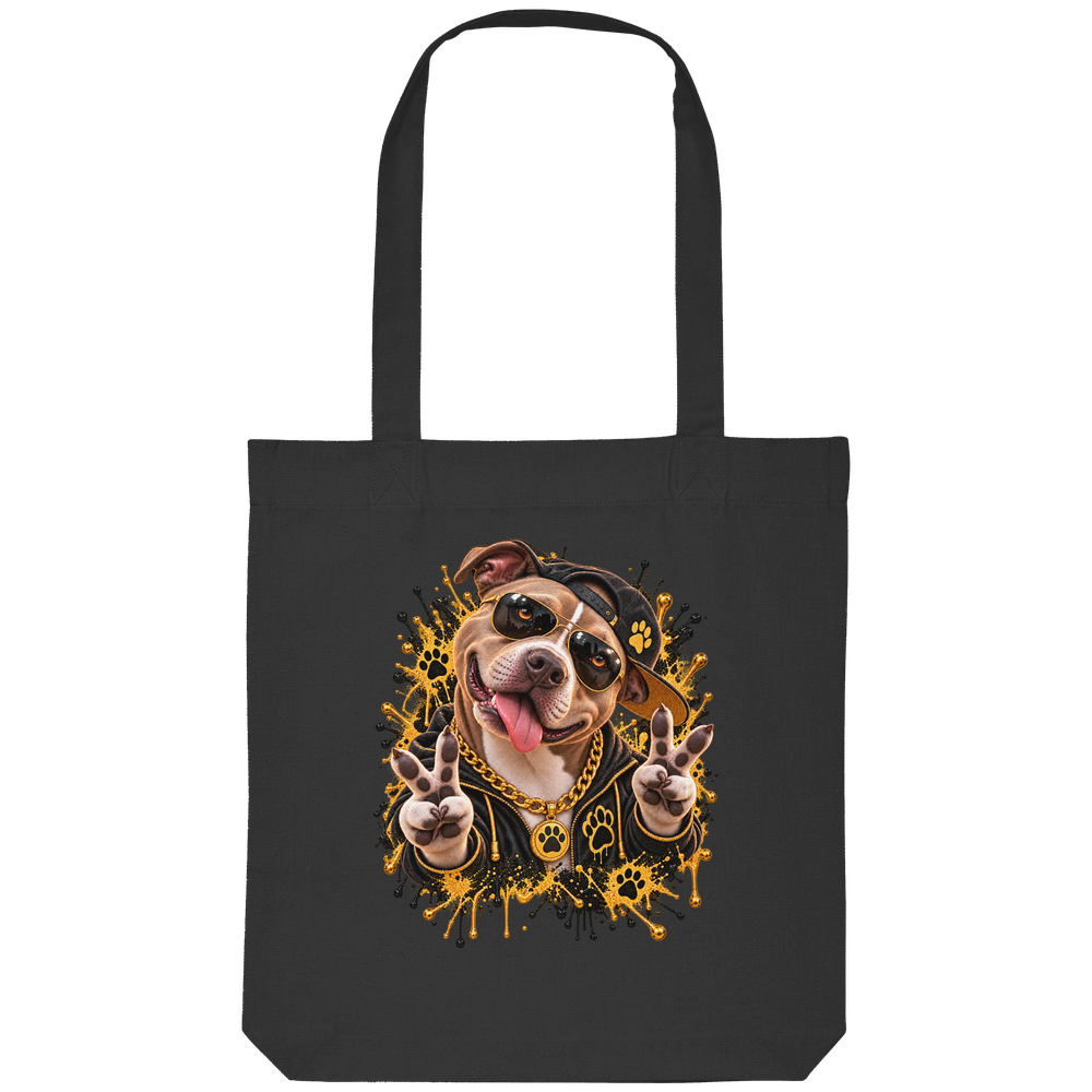American Pitbull Terrier - Funny - Organic Tote-Bag