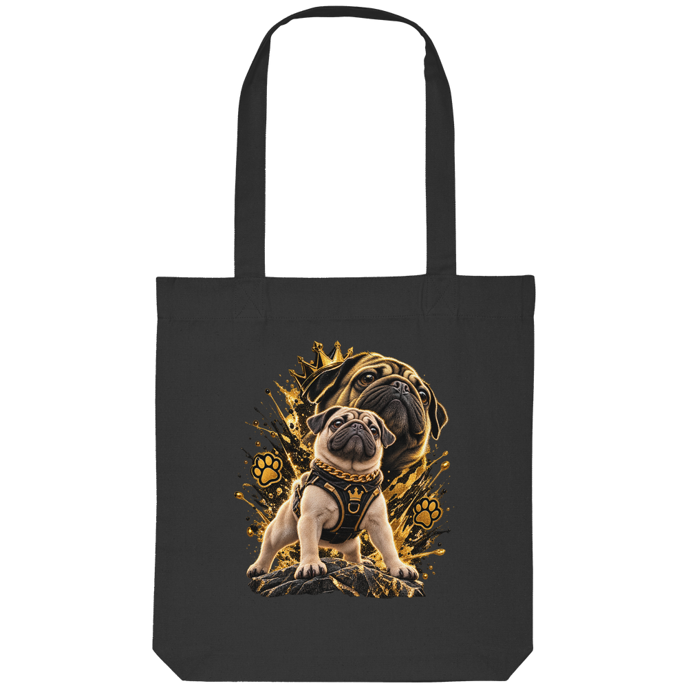 Mops - Power - Organic Tote-Bag