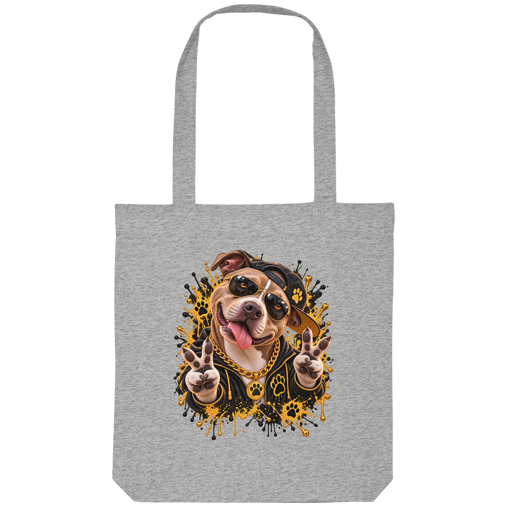 American Pitbull Terrier - Funny - Organic Tote-Bag