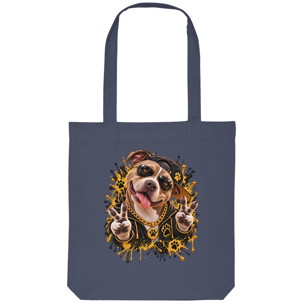 American Pitbull Terrier - Funny - Organic Tote-Bag