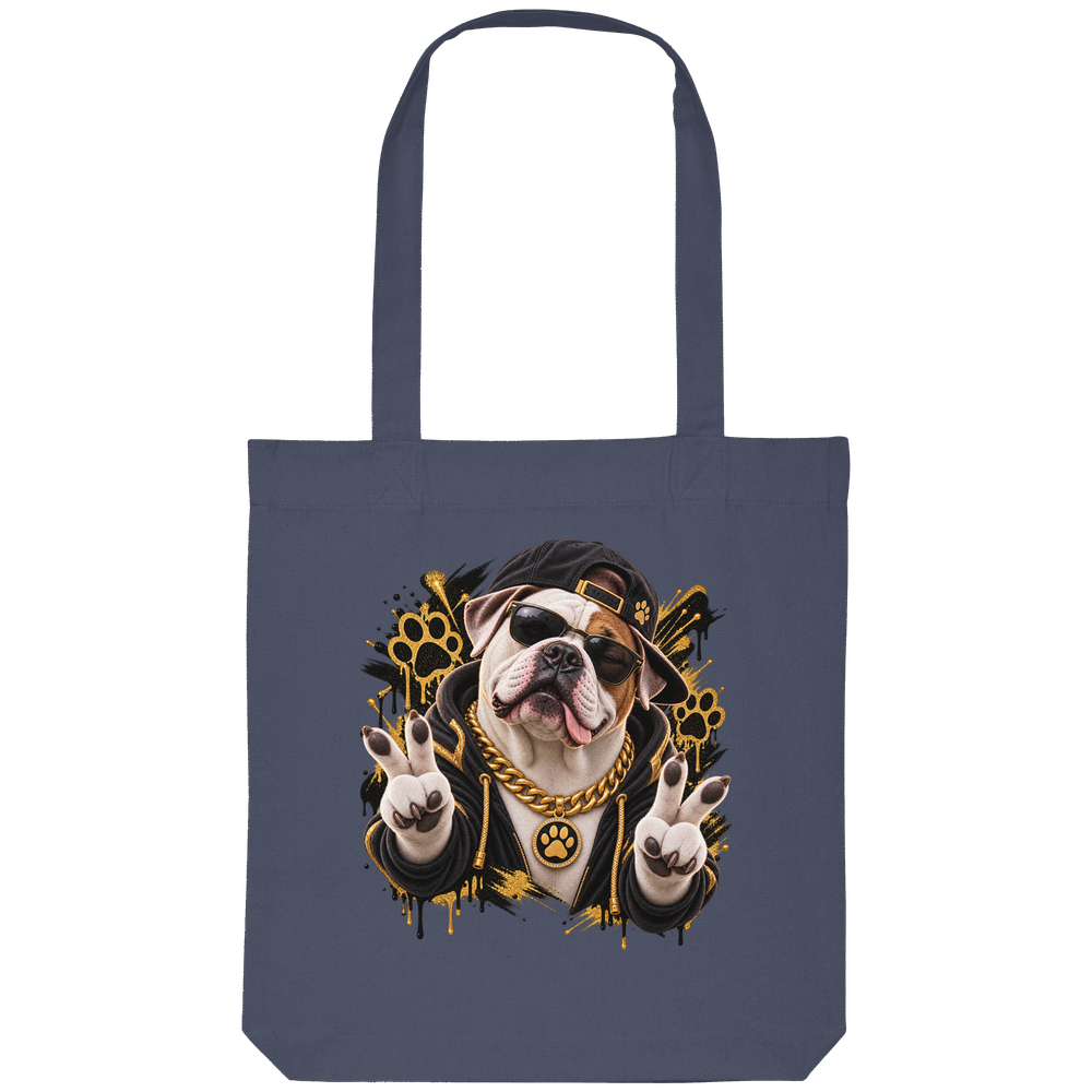 American Bulldog - Funny - Organic Tote-Bag – Bild 8