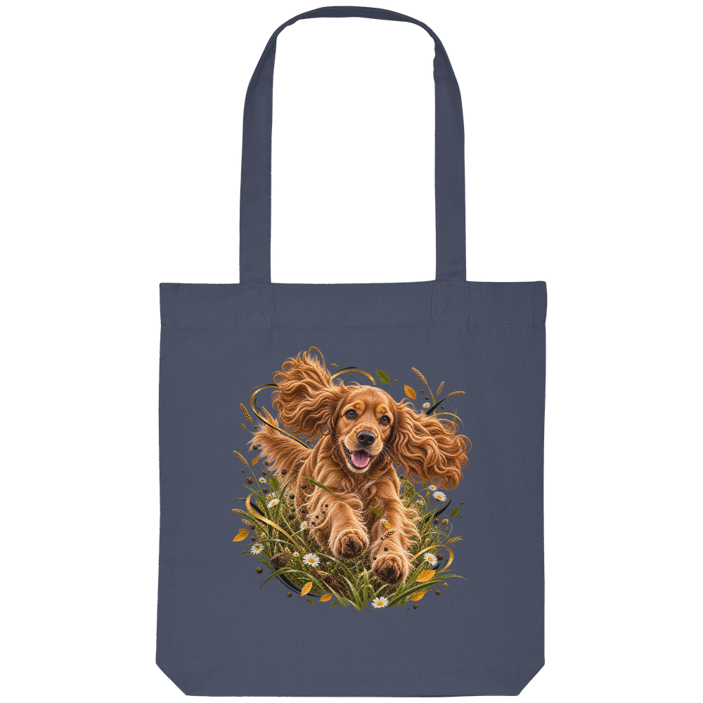 Cocker Spaniel - Power - Organic Tote-Bag – Bild 8