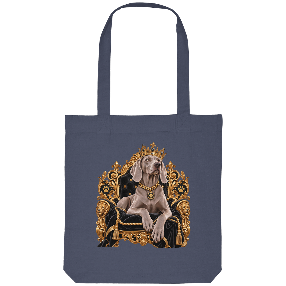 Weimaraner - King - Organic Tote-Bag – Bild 8
