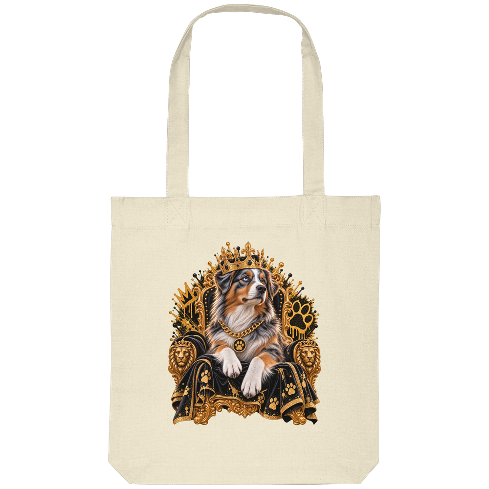 Australian Shepherd - King - Organic Tote-Bag – Bild 4