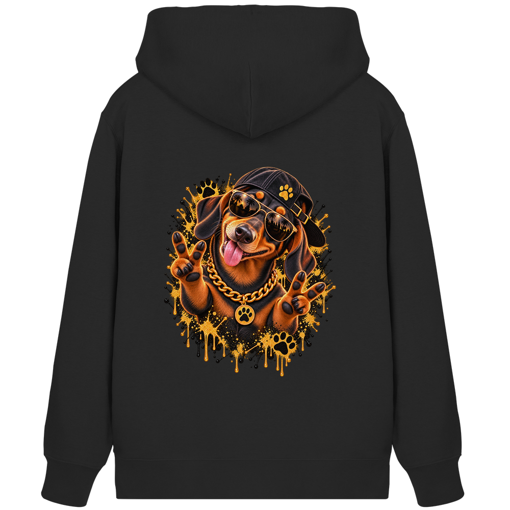 Dackel - Funny - Organic Zipper