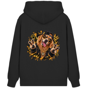Golden Retriever - Funny - Organic Zipper