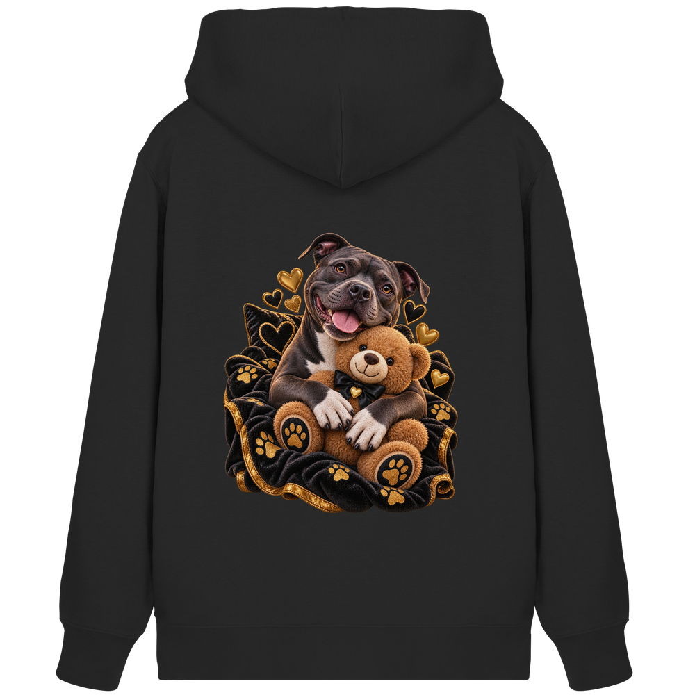 Staffordshire Bullterrier - Cuddle - Organic Zipper – Bild 2