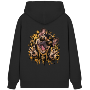 Französische Bulldogge - Funny - Organic Zipper
