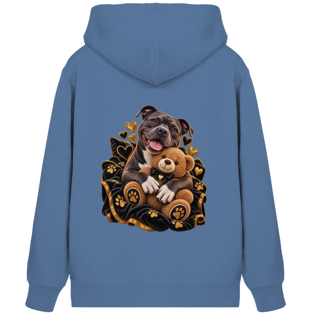 Staffordshire Bullterrier - Cuddle - Organic Zipper – Bild 6