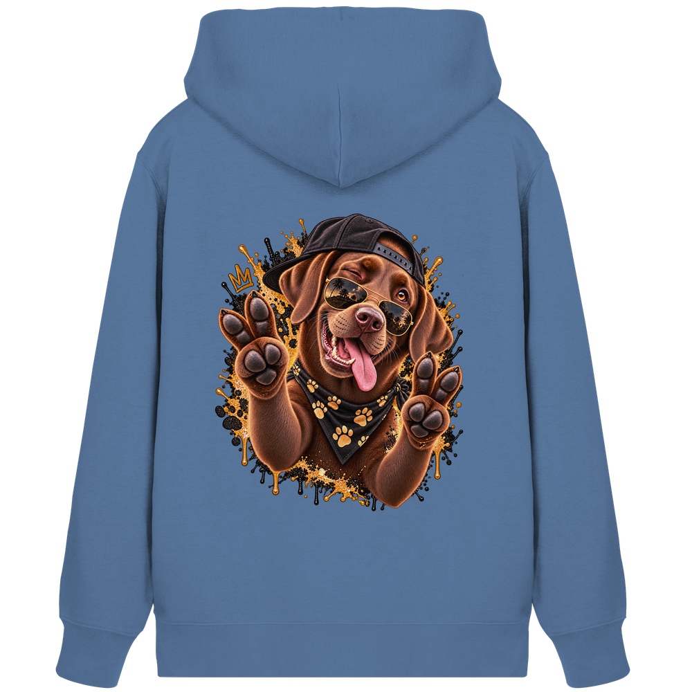 Labrador - Funny - Organic Zipper – Bild 6