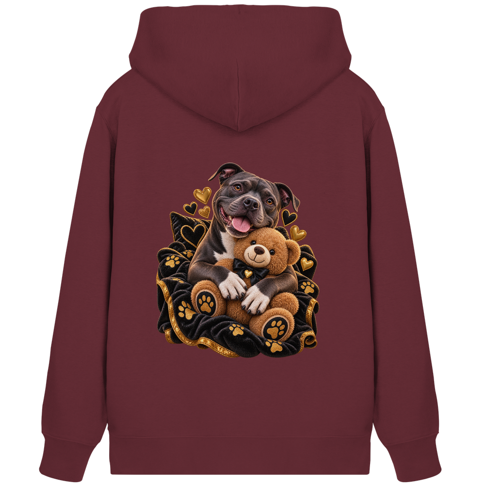 Staffordshire Bullterrier - Cuddle - Organic Zipper – Bild 5