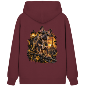 Französische Bulldogge - Power - Organic Zipper