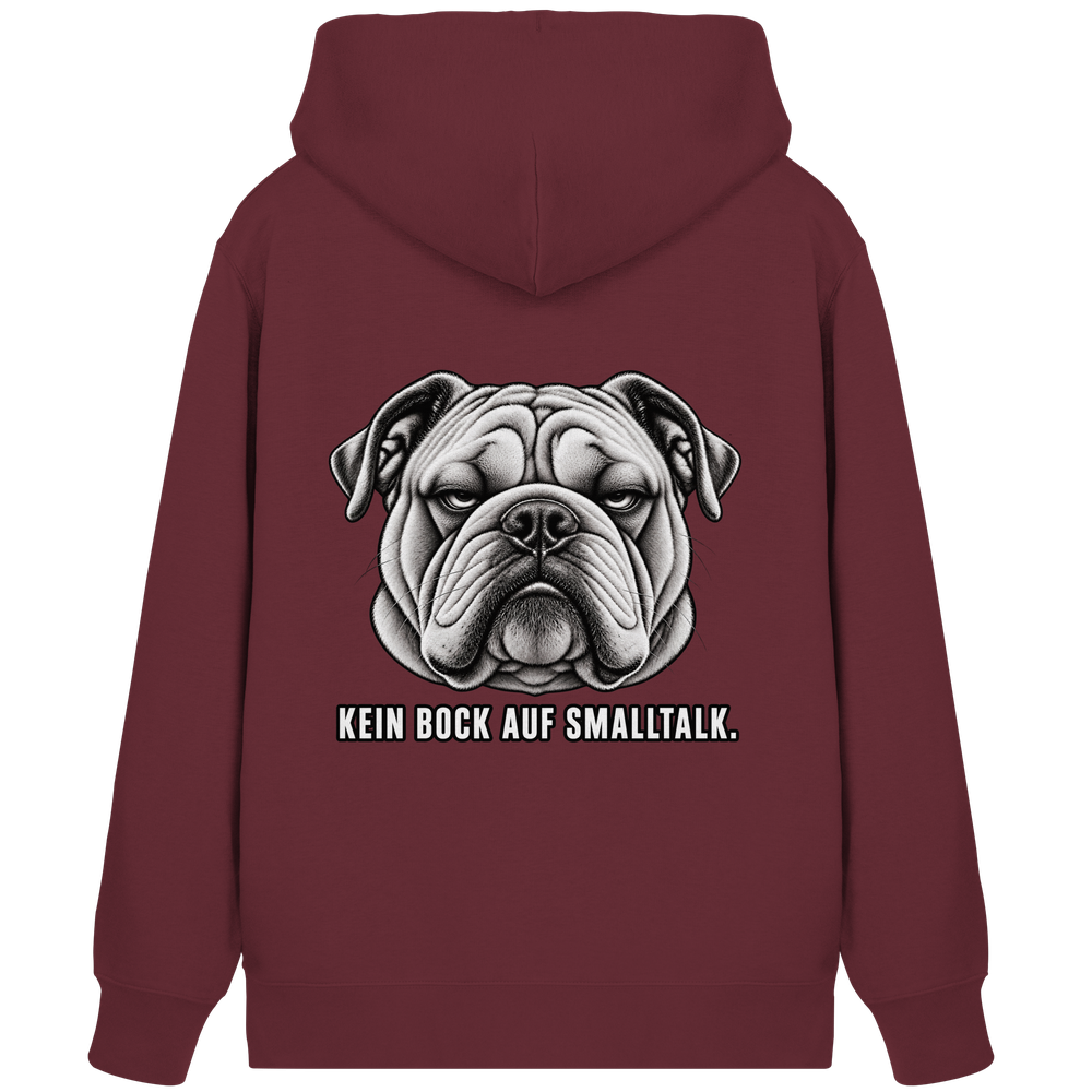 Kein Bock auf Smalltalk - Organic Zipper – Bild 4