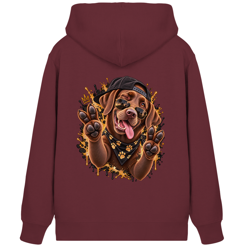 Labrador - Funny - Organic Zipper – Bild 5