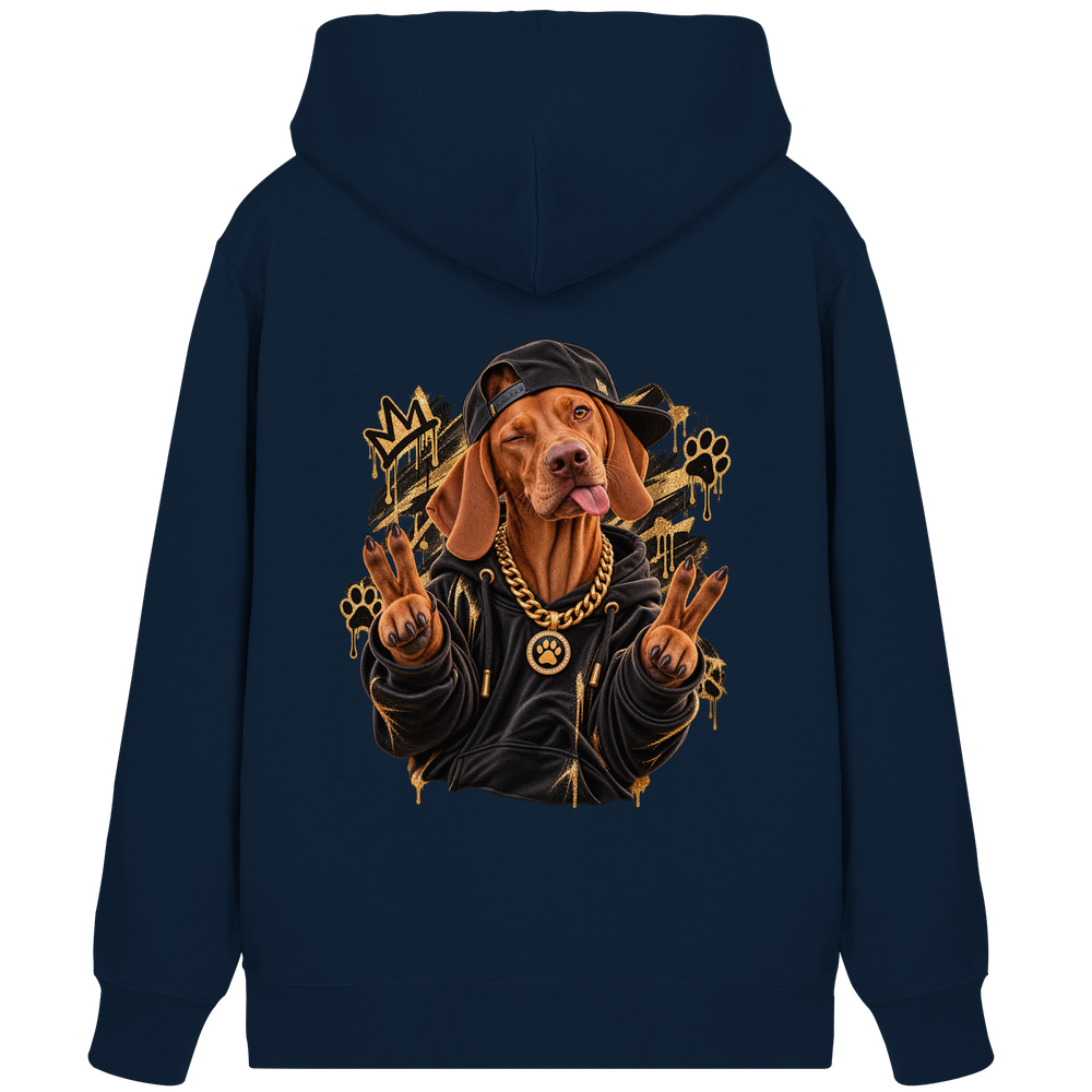 Vizsla - Funny - Organic Zipper – Bild 7