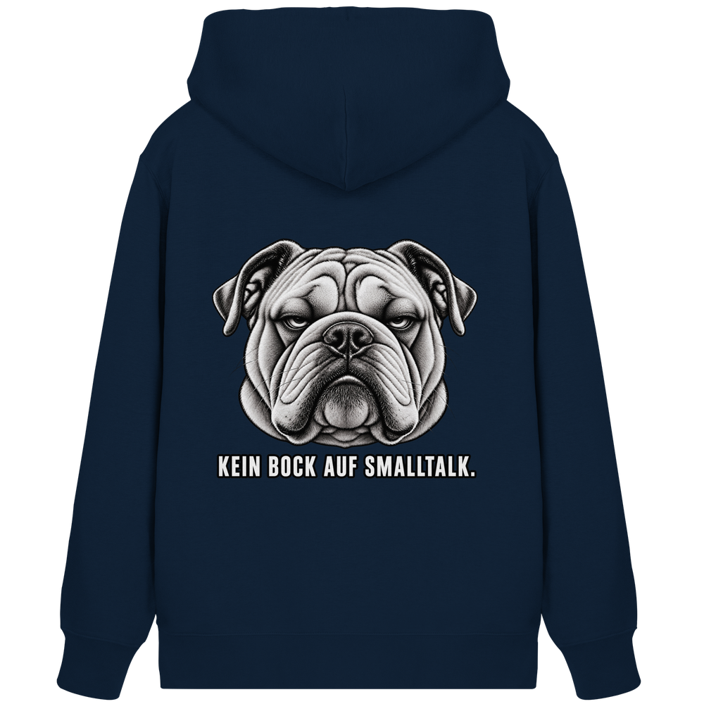 Kein Bock auf Smalltalk - Organic Zipper – Bild 5