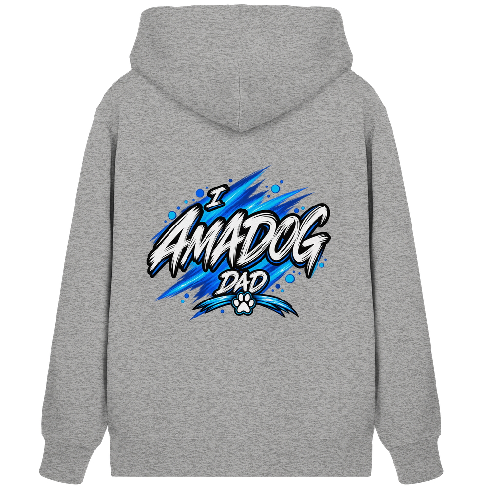 I AMADOG Dad - Organic Zipper – Bild 4
