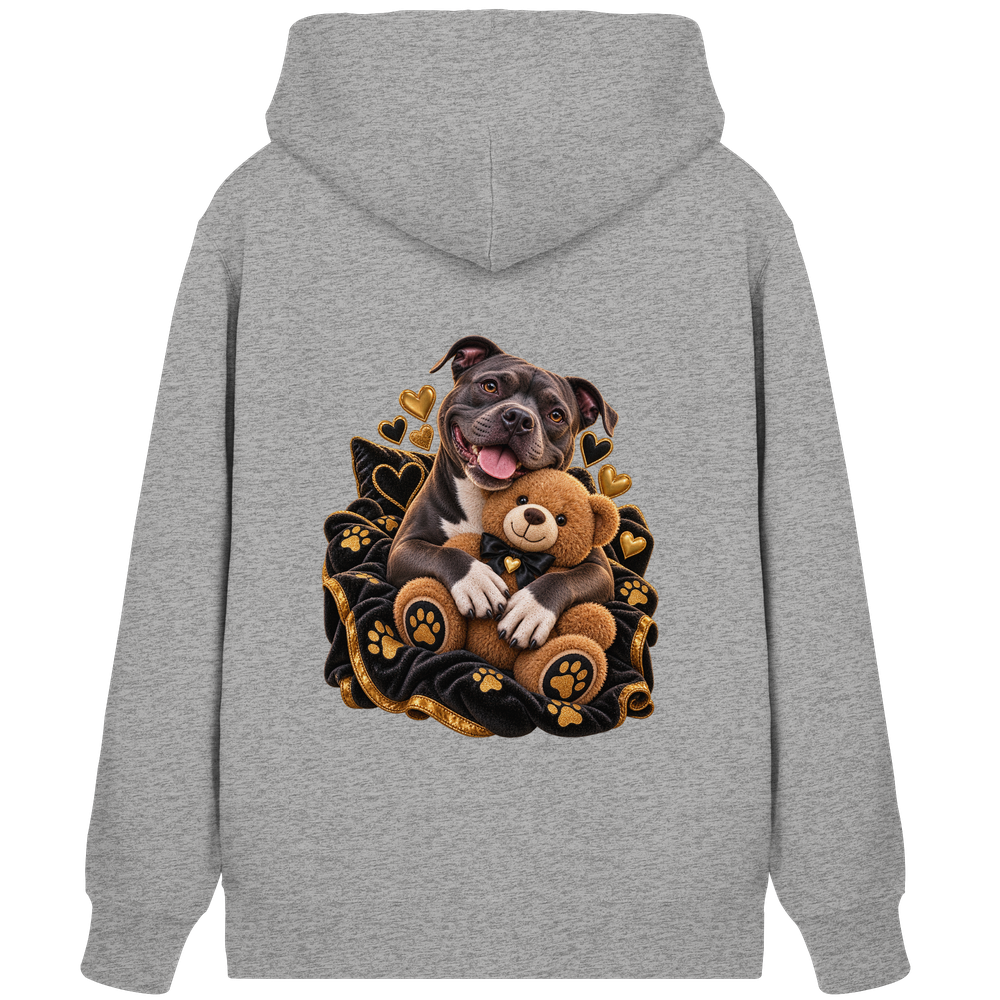 Staffordshire Bullterrier - Cuddle - Organic Zipper – Bild 4