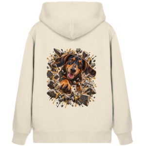 Dackel - Breaking Through - Organic Zipper