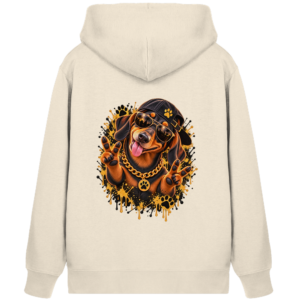 Dackel - Funny - Organic Zipper