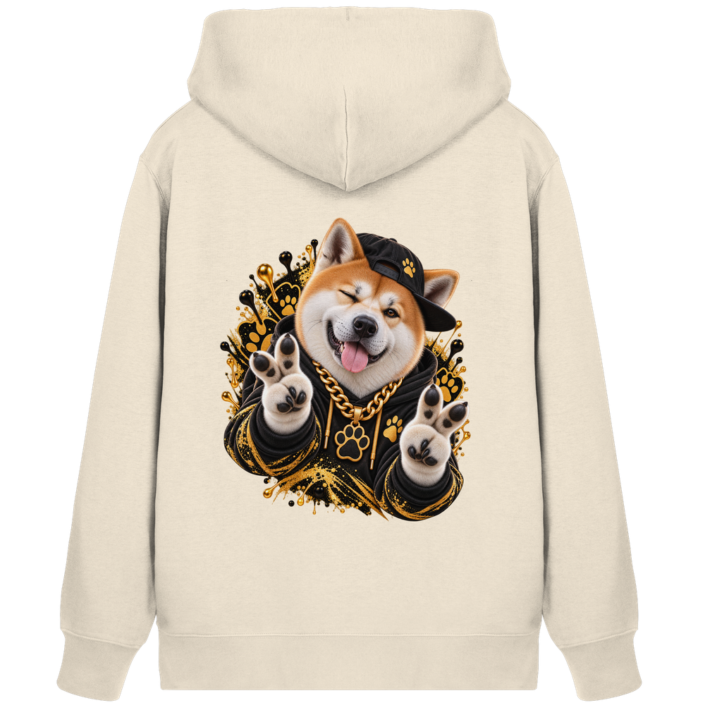 Akita - Funny - Organic Zipper