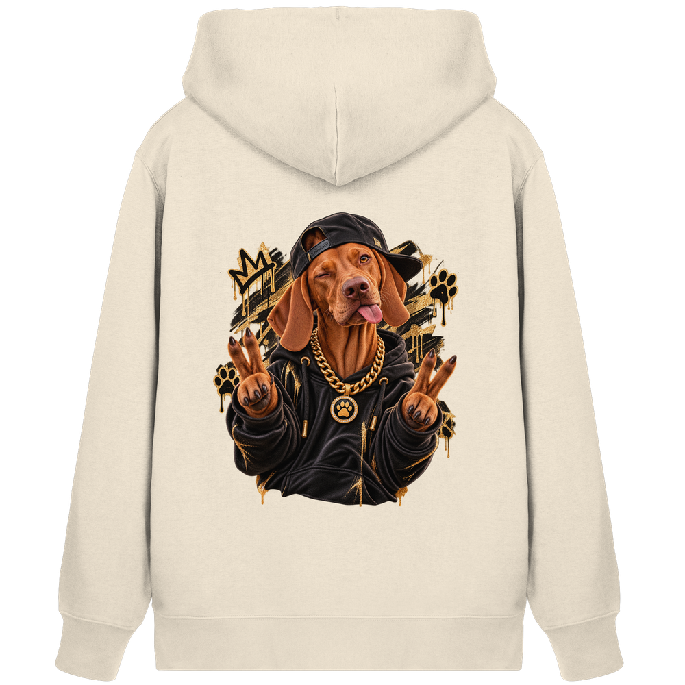 Vizsla - Funny - Organic Zipper
