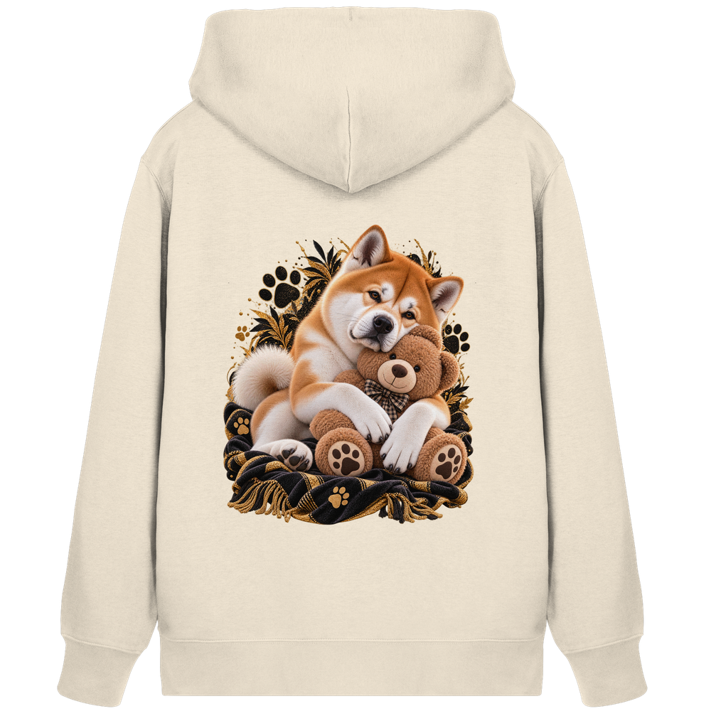 Akita - Cuddle - Organic Zipper