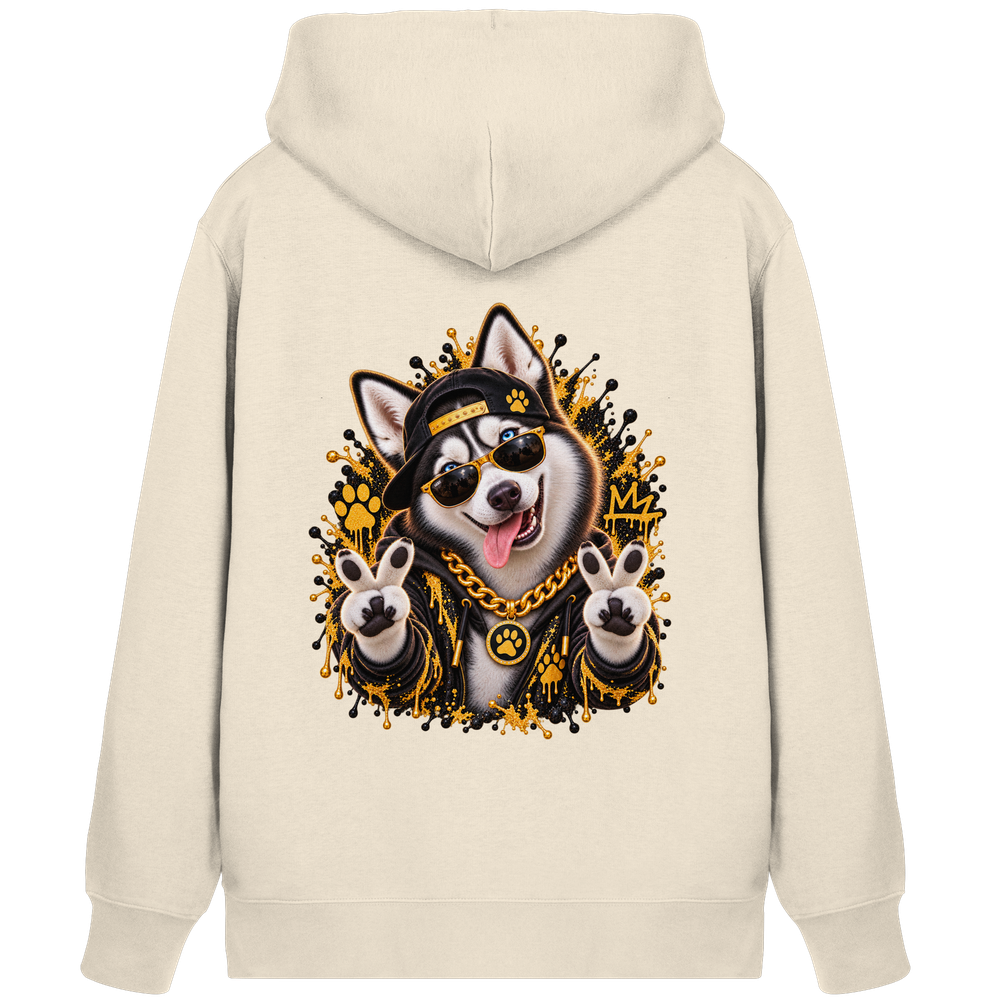 Husky - Funny - Organic Zipper