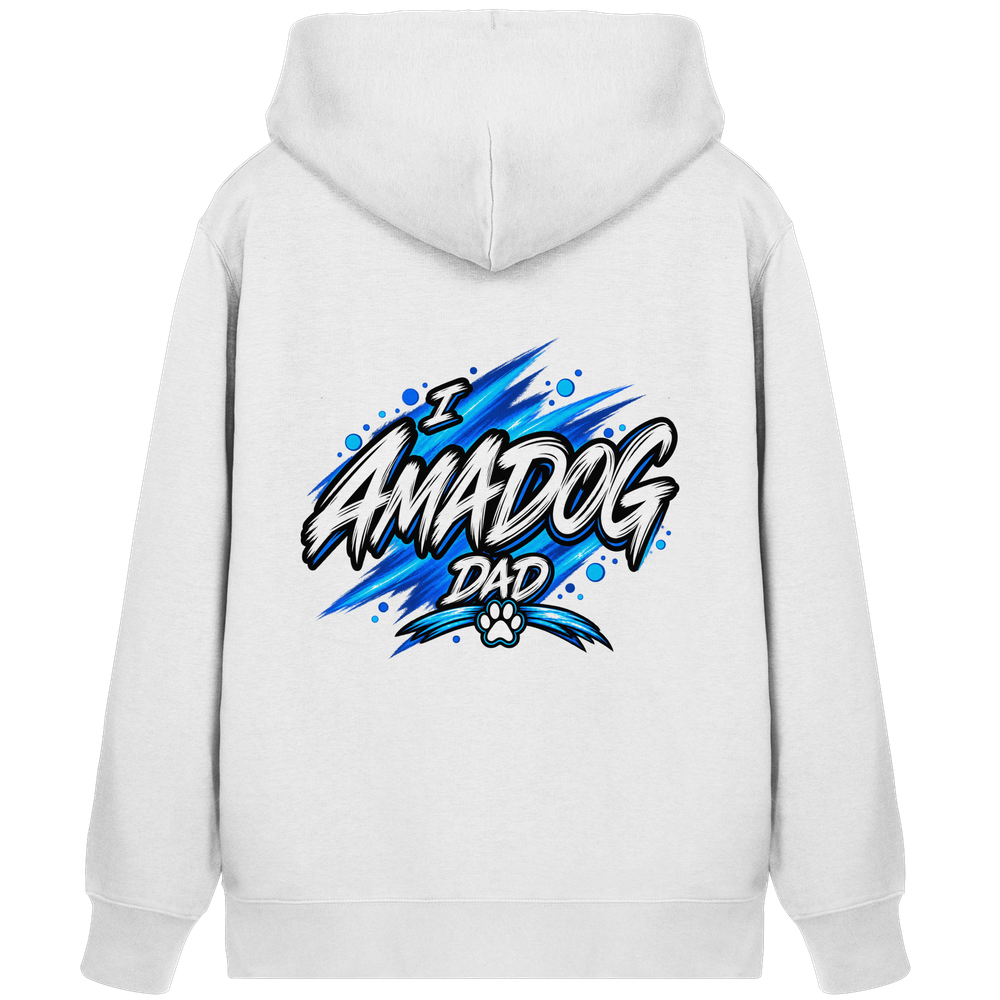 I AMADOG Dad - Organic Zipper – Bild 3