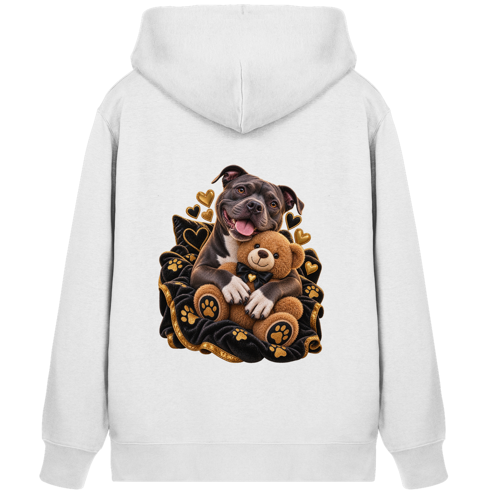 Staffordshire Bullterrier - Cuddle - Organic Zipper – Bild 3