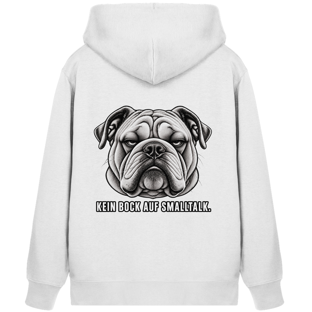 Kein Bock auf Smalltalk - Organic Zipper – Bild 2