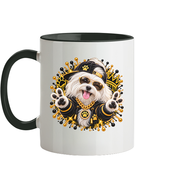 Malteser - Funny - Tasse zweifarbig