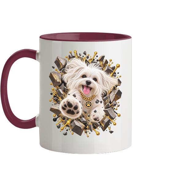 Malteser - Breaking Through - Tasse zweifarbig