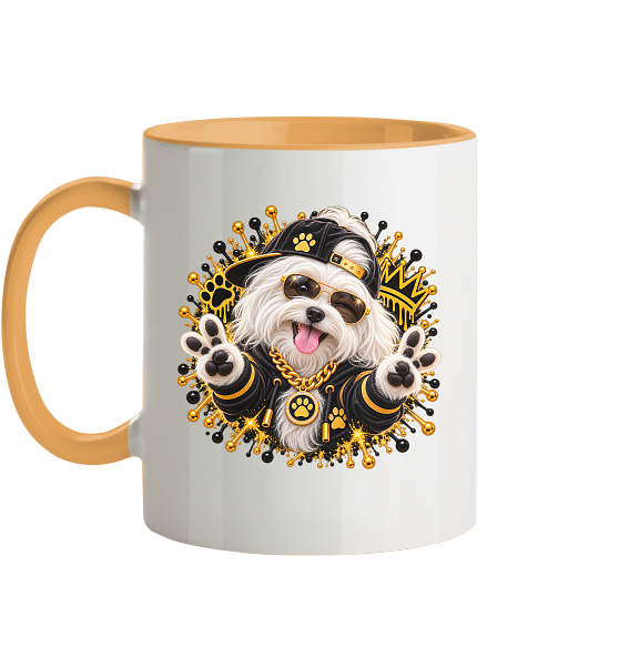 Malteser - Funny - Tasse zweifarbig