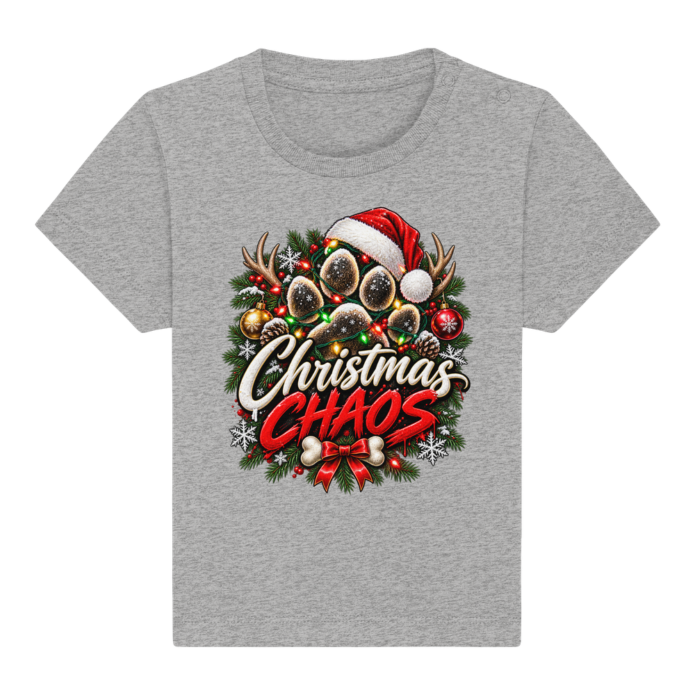 Christmas Chaos - Baby Organic Shirt – Bild 4