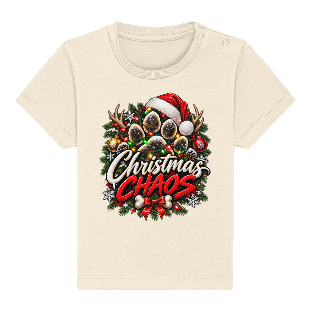 Christmas Chaos - Baby Organic Shirt – Bild 5