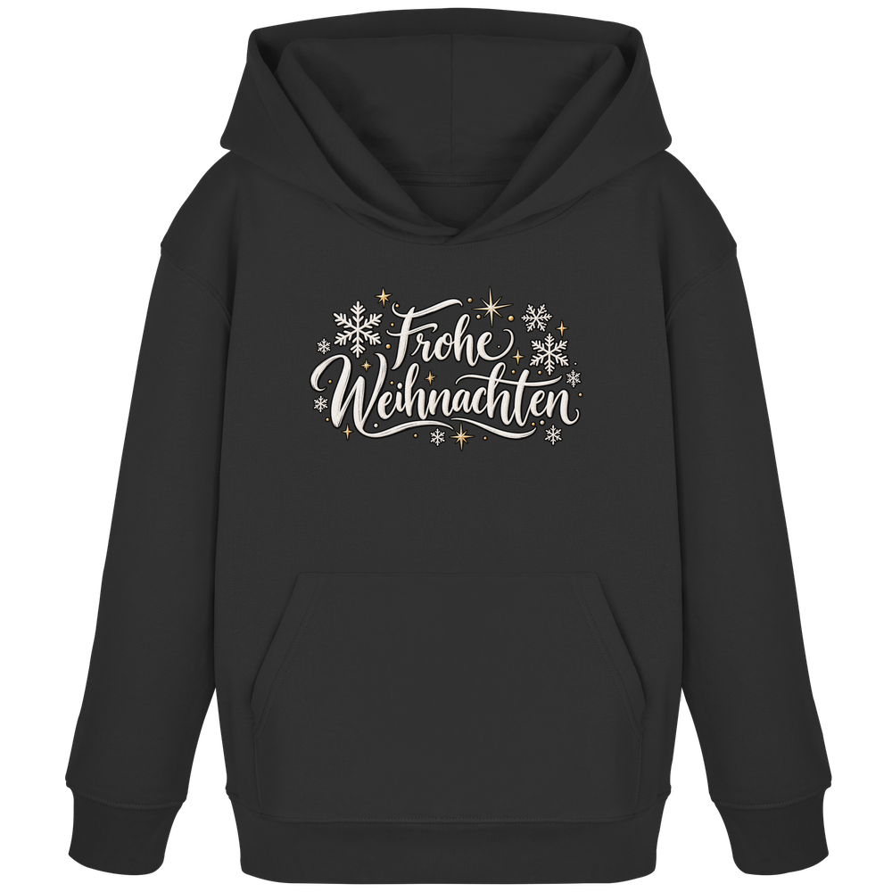 Frohe Weihnachten - Kids Organic Hoodie