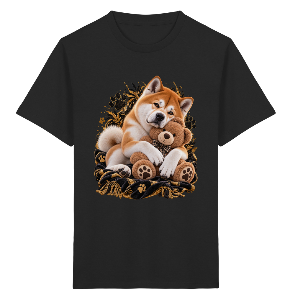 Akita - Cuddle - Kids Organic Shirt – Bild 4
