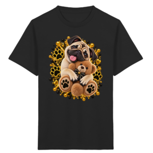 Mops - Cuddle - Kids Organic Shirt