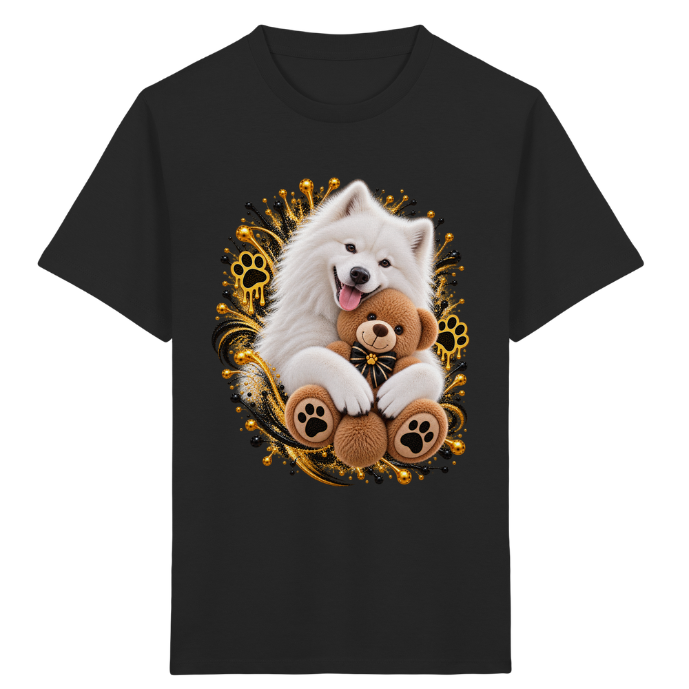 Samojede - Cuddle - Kids Organic Shirt – Bild 3