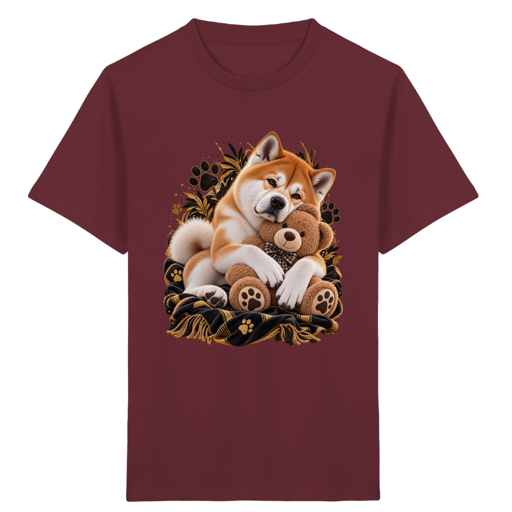 Akita - Cuddle - Kids Organic Shirt – Bild 5